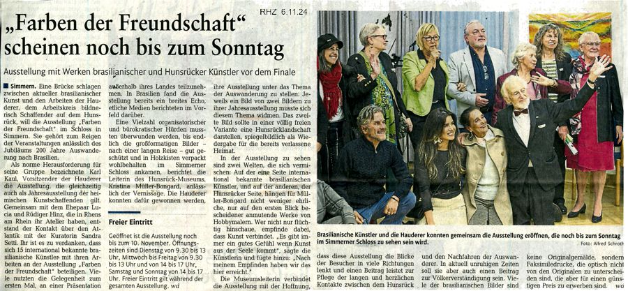 Vernissage Freundschaftsausstellung 2024